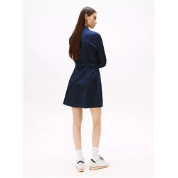 Tommy Jeans Belted Denim Shirtdress