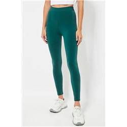 Leggings cintura alta - Verde oscuro