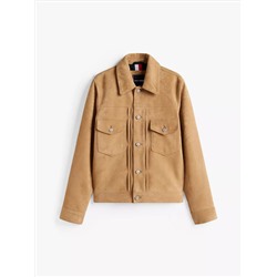 Suede Trucker Jacket