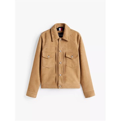 Suede Trucker Jacket