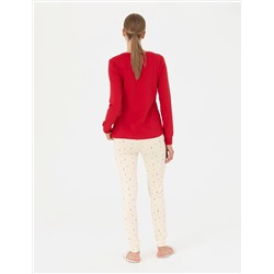 Kırmızı Pijama Takımı