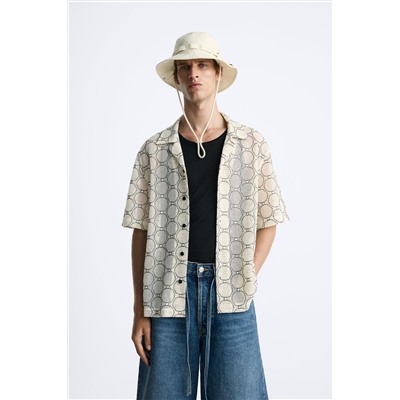 CAMISA JACQUARD CALADOS