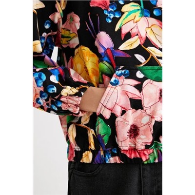 Sudadera floral