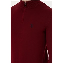 Erkek Bordo Kazak