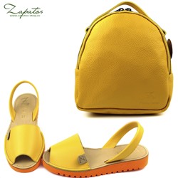 AB.ZAPATOS · 3201 ocra+AB.Z · Pelle · mochila NAPA (630) Amarillo