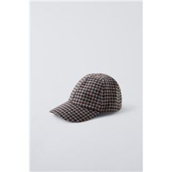 HOUNDSTOOTH CAP