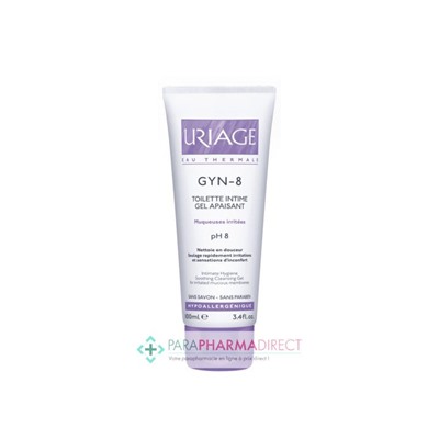 Uriage Gyn-8 Gel Lavant Apaisant Hygiène Intime 100ml