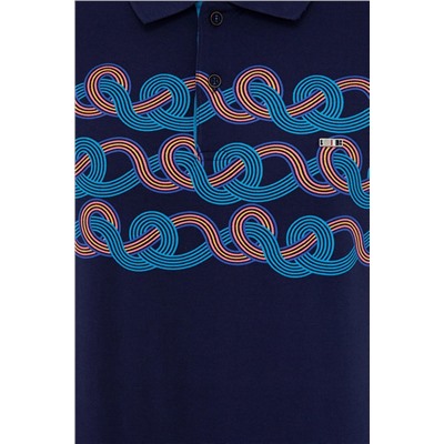 Erkek Lacivert Polo Yaka Tişört