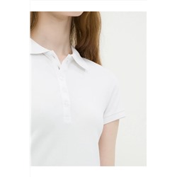 NZY Tekstil Beyaz Polo Yaka Kısa Kol Çocuk Genç Okul Tişört 100