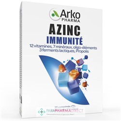 ArkoPharma Azinc Immunité 30 comprimés