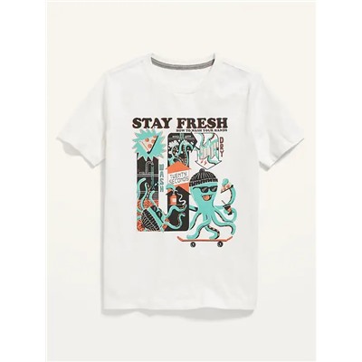 Graphic Short-Sleeve Tee for Boys