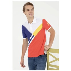 U.S. Polo Assn. Erkek Kırmızı Polo Yaka T-shirt T-ATALYA