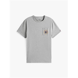 Nautical Flag Logo Pocket T-Shirt
