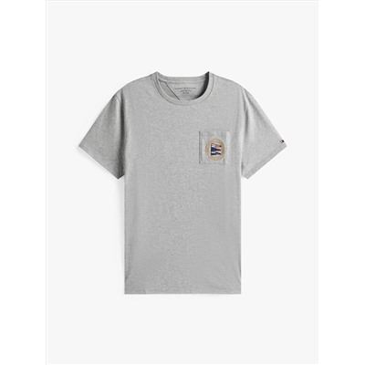 Nautical Flag Logo Pocket T-Shirt