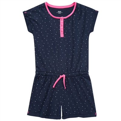 Mädchen Onesie mit Neon-Details