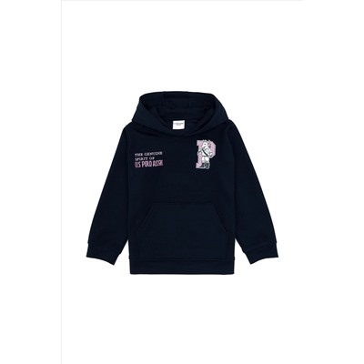 Kız Çocuk Lacivert Sweatshirt