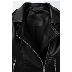 LEATHER EFFECT JACKET