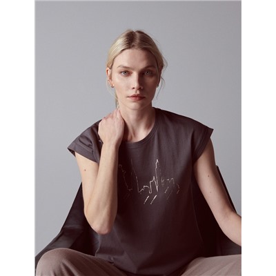 T-Shirt mit Druck