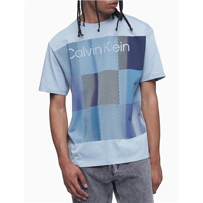 Pixelated Graphic Logo T-Shirt