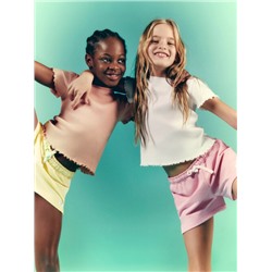 2-PACK OF RIBBED T-SHIRTS