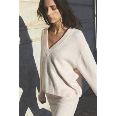 Вязаный пуловер  H&*M