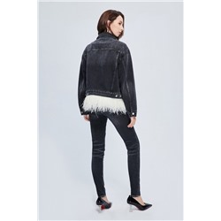 Chaqueta vaquera Negro