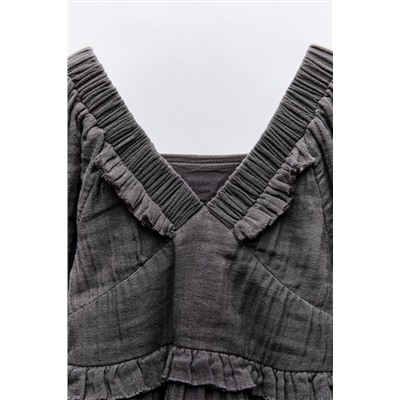 LACE PANEL DRESS