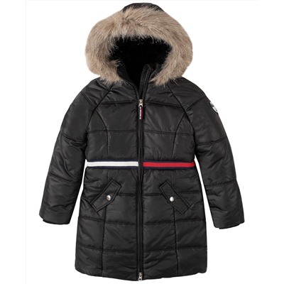 Tommy Hilfiger Big Girls Long Puffer Jacket