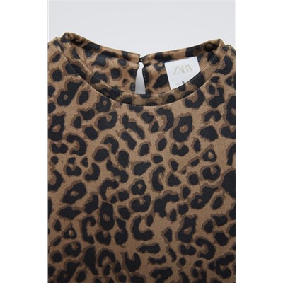 FAUX SUEDE DRESS