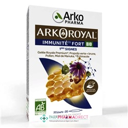 ArkoPharma ArkoRoyal Immunité Fort BIO 20 ampoules