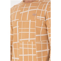 Erkek Camel Sweatshirt