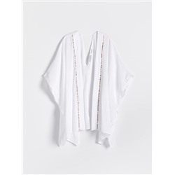 Bluse im Kimono-Schnitt