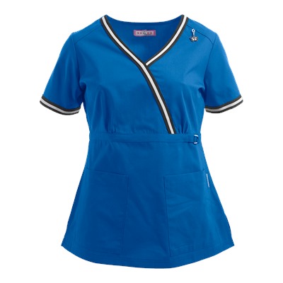 koi Scrubs Juliana Mock Wrap Top