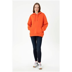 Kadın Turuncu Sweatshirt