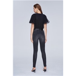 Vaquero skinny fit Negro