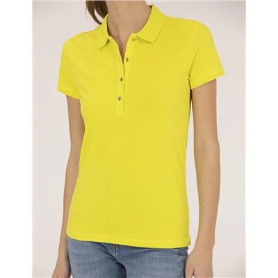 Yeşil Slim Fit Polo Yaka Basic Tişört