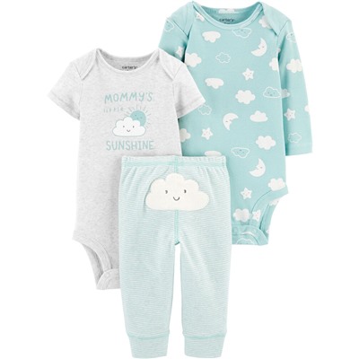 3-Piece Cloud Little Character Set