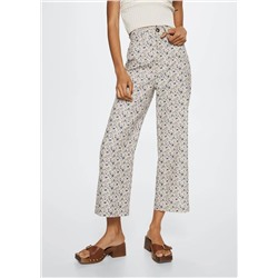 Pantalón 100% lino -  Mujer | MANGO OUTLET Melilla