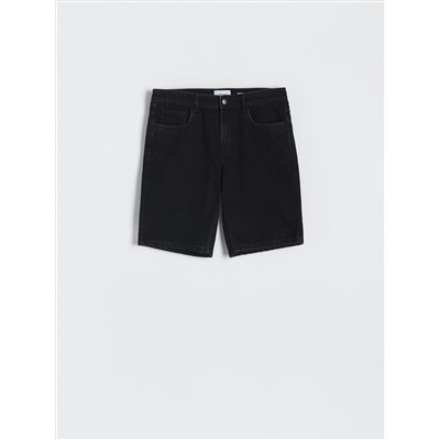 Shorts im Regular-Fit aus Denim