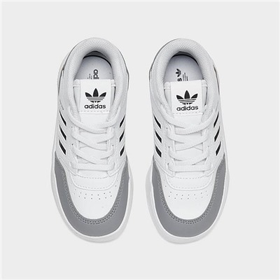 KIDS' TODDLER ADIDAS ORIGINALS DROP STEP LOW CASUAL BASKETBALL SHOES