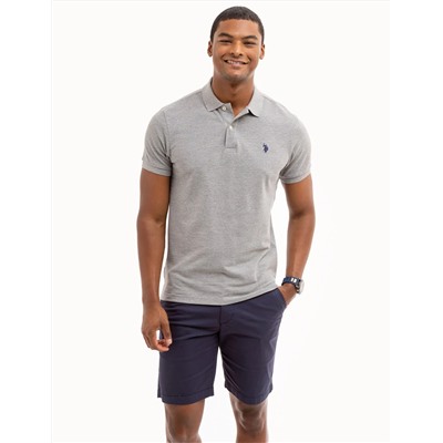 SLIM FIT SOLID PIQUE POLO SHIRT