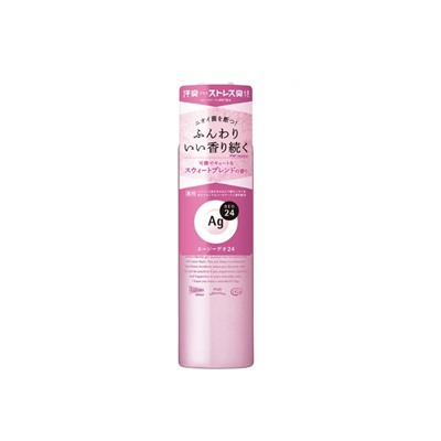 SHISEIDO Дезодорант с ионами серебра Ag Deo 24, нежный сладкий аромат 142 гр.