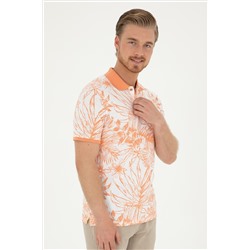 Erkek Regular Fit Polo Yaka Somon Tişört