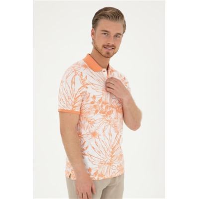 Erkek Regular Fit Polo Yaka Somon Tişört