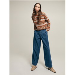 Jeans mit sehr weitem Bein