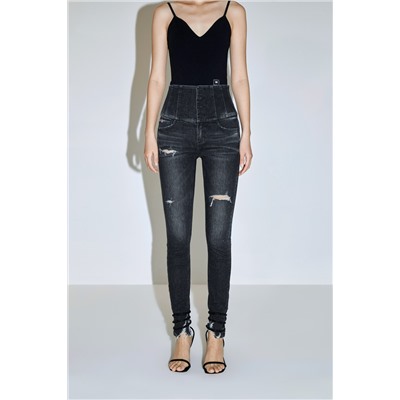 Vaquero slim fit Negro