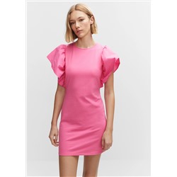 Vestido detalle mangas
