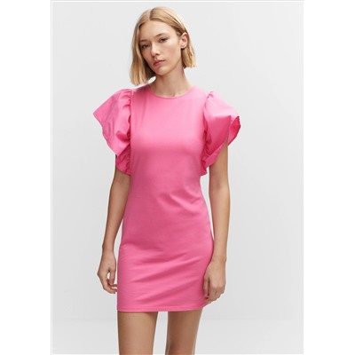 Vestido detalle mangas