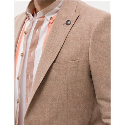 Turuncu Ekstra Slim Fit Spor Ceket