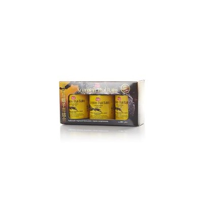 Набор тайских бальзамов со скорпионом от Banna(3 шт по 50 мл) / Banna Scorpion Thai Balm set 3*50 ml